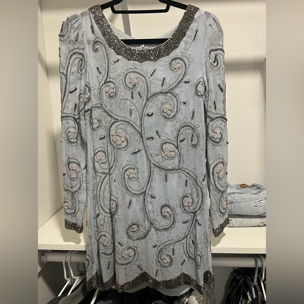 Free People Embellished Dress, beautiful beadwork
